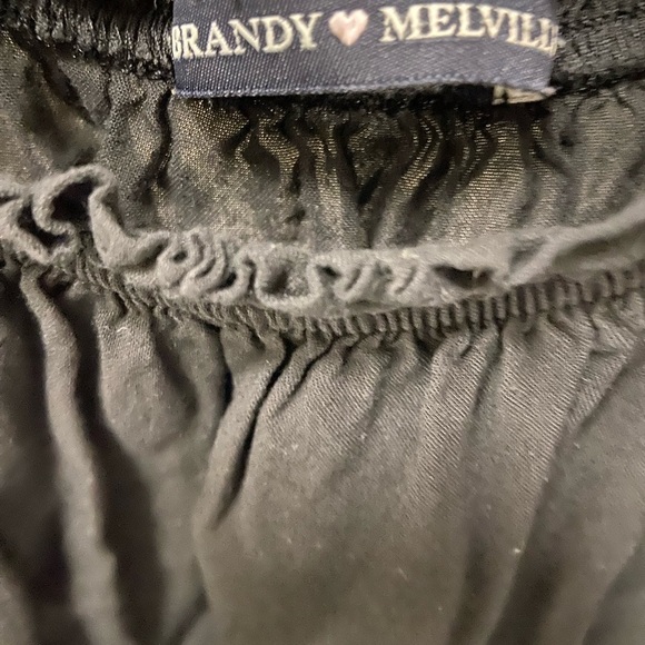 Brandi Melville Small  black shirt cropped $25 - Picture 3 of 4